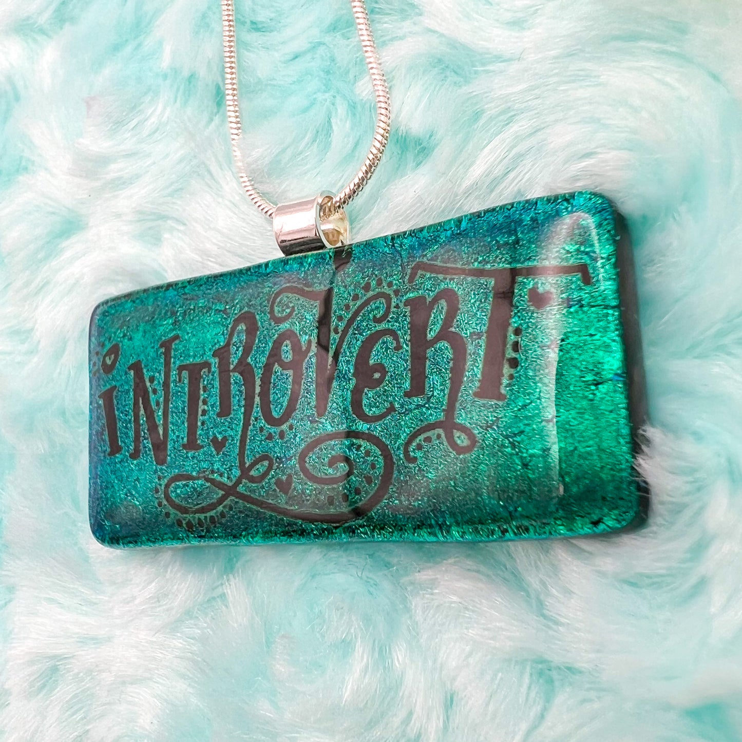 Introvert Glass Necklace