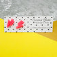 Funky lightning bolt earrings - stud