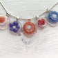 Pink Flower Necklace