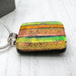 Autumn Stripes Glass Necklace