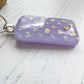 Cariad Lilac Dichroic Glass Necklace