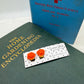 Cute glass flower earrings - clip-on