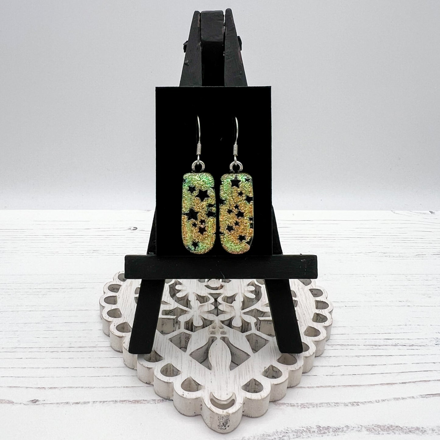 Star Glass Earrings