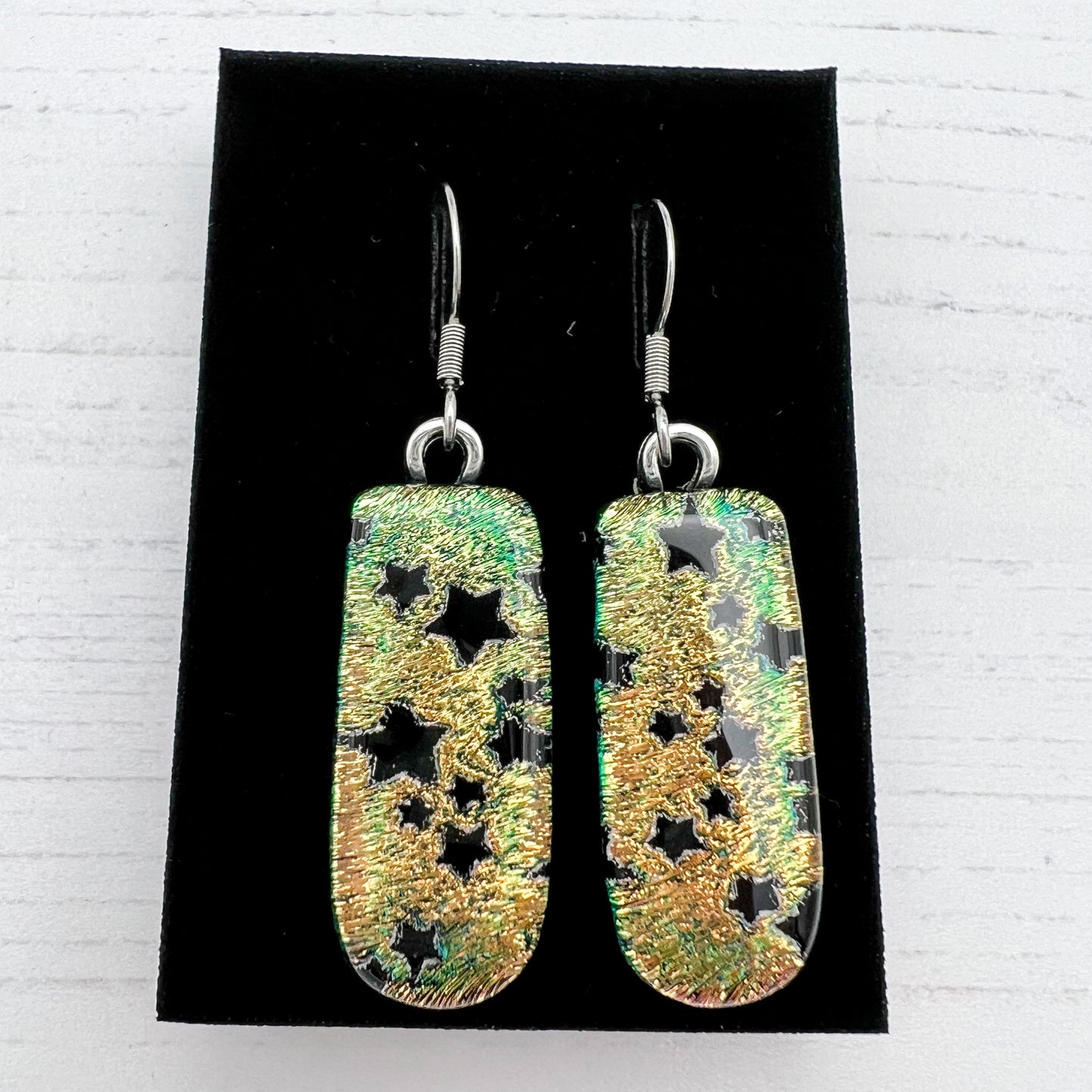 Star Glass Earrings