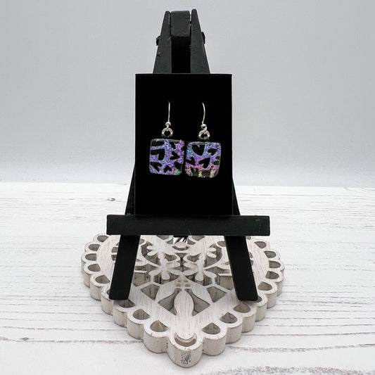 Hearts Glass Earrings