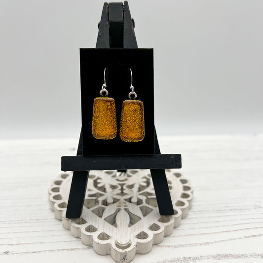 Umber Glass Earrings