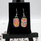 Multicoloured Sparkly Glass Earrings