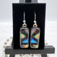 Triangles Glass Earrings
