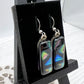 Triangles Glass Earrings