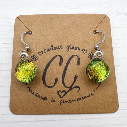 Multicoloured Glass Earrings