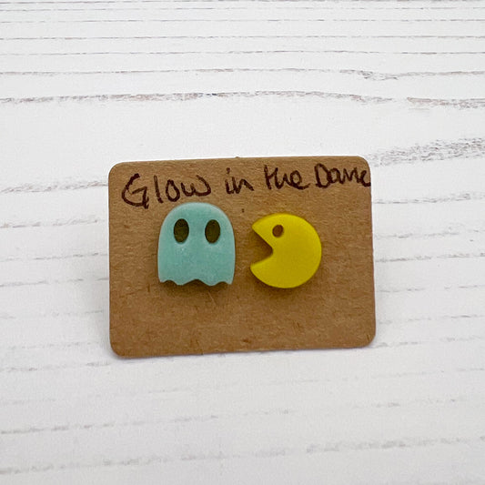 PacMan - Yellow & Turquoise glow in the dark