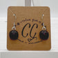 Shades of Red, Orange & Yellow Glass Earrings