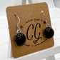 Shades of Red, Orange & Yellow Glass Earrings