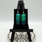 Polka Dot Dichroic Glass Earrings