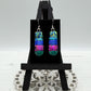 Vibrant Rainbow Dichroic Glass Earrings