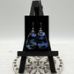 Flutter Butterfly Dichroic Glass Earrings