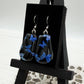Flutter Butterfly Dichroic Glass Earrings