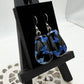 Flutter Butterfly Dichroic Glass Earrings