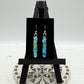 Rainbow Dichroic Glass Earrings