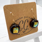 Multicoloured Glass Earrings