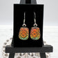 Heart Dots Glass Earrings