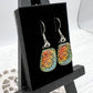 Heart Dots Glass Earrings