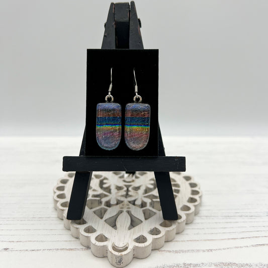 Sunset Glass Earrings