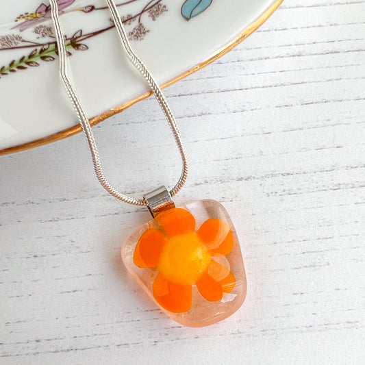 Handmade Flower Necklace