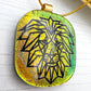 Lion Glass Necklace