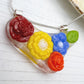 Multicoloured Flower Necklace