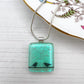 Duo of Birds Glass Necklace