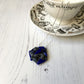 Abstract Dichroic Glass Necklaces - Blues
