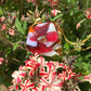 Abstract Dichroic Glass Necklaces - Reds, Oranges, Yellows