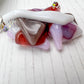 Pink Nude Abstract Glass Necklace