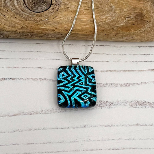 Aztec Blue Necklace