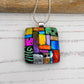 Vibrant Multi Squares Necklace