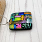 Vibrant Multi Squares Necklace