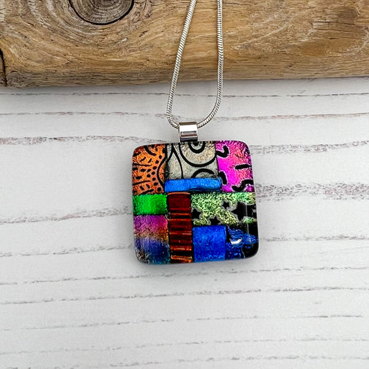 Star Multi Squares Necklace