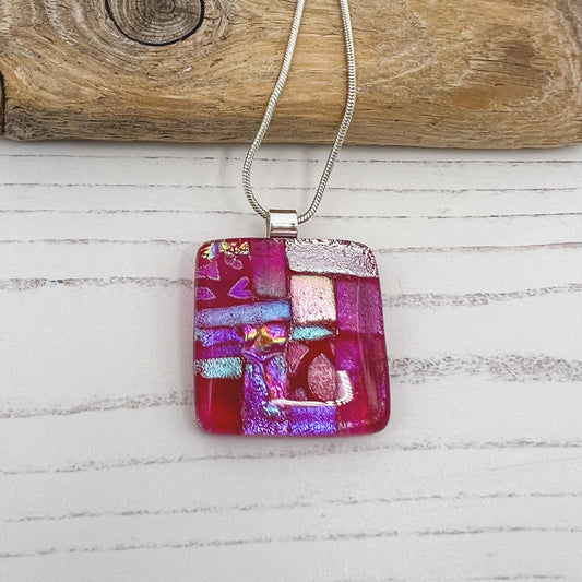 Pink Heart Necklace