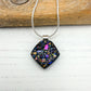Sprinkles dichroic necklace